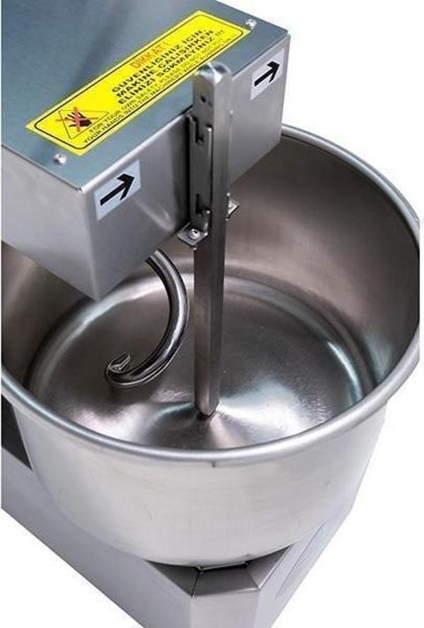 Bosfor 15 kg Komple Paslanmaz Gövde Spiral Hamur Yoğurma Makinesi 380V - Image 1