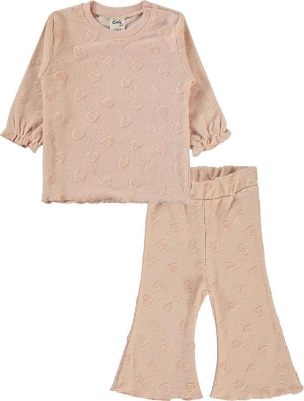 Civil Baby Kız Bebek Takım 6-18 Ay Pudra - Image 1