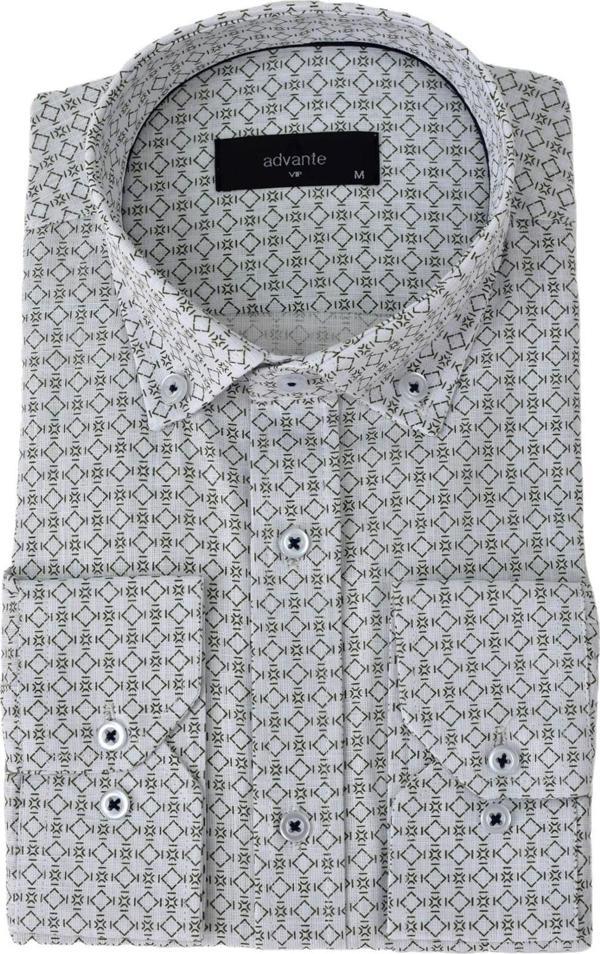 Erkek Uzunkol Piti Kareli Gömlek BGL-ST03798 - Image 1