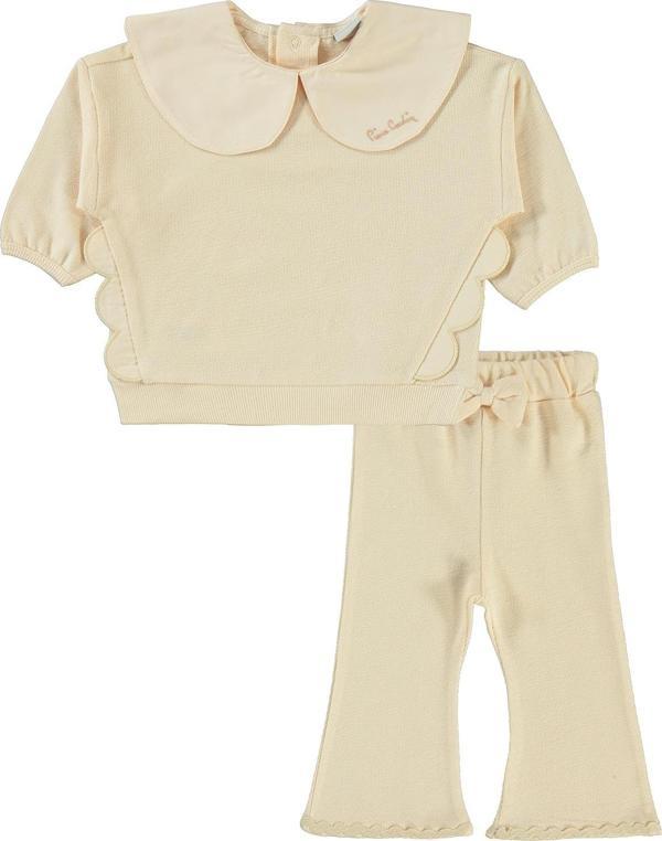 Pierre Cardin Kız Bebek Takım 6-18 Ay Pudra - Image 1