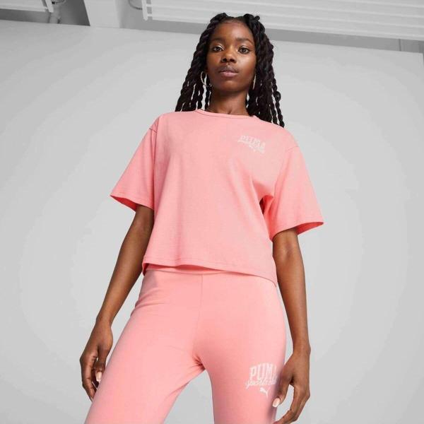 Puma Class Relaxed Crop Tee - Image 1