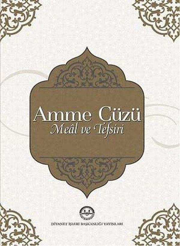 Amme Cüzü Meal ve Tefsiri - Diyanet İşleri Başkanlığı - Image 1