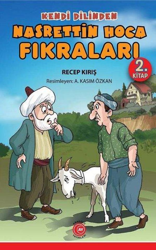 Kendi Dilinden Nasrettin Hoca Fıkraları 2.Kitap - Anadolu Ay Yayınları - Image 1