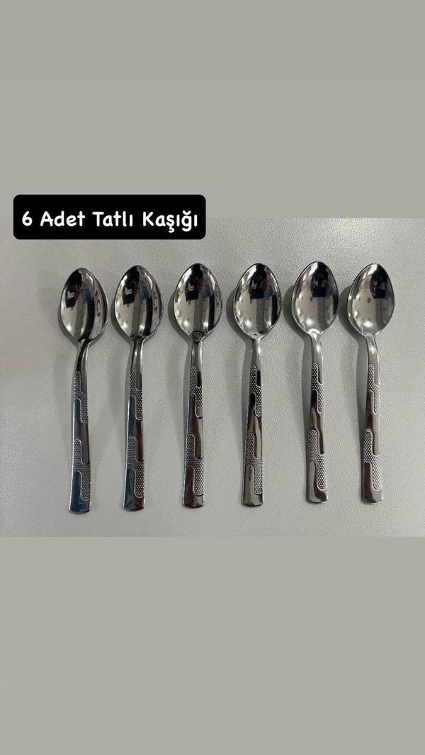 Doğuş Mutfak Tatlı Kaşık 6 Lı 1,5 Ml Kalın - Image 1