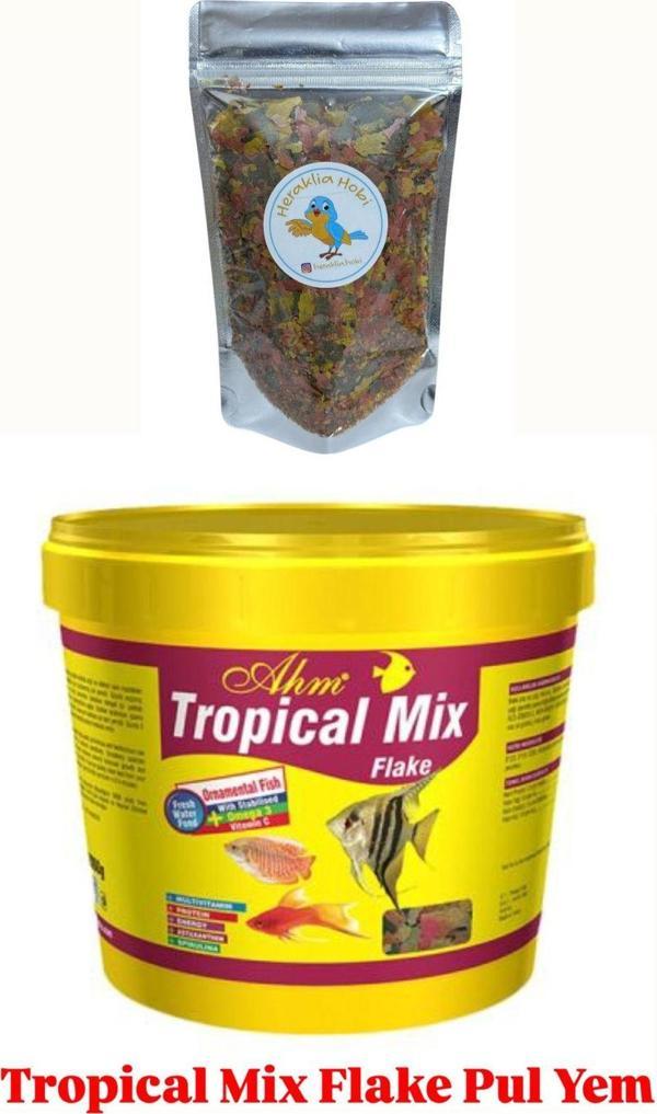 Tropical Karışık Pul Yem Balık Yemi Mix Flake 30G - Image 1