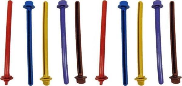 Ti-Sert Tisert Plastik Kuş Tünek 20 Cm 10 Adet - Image 1