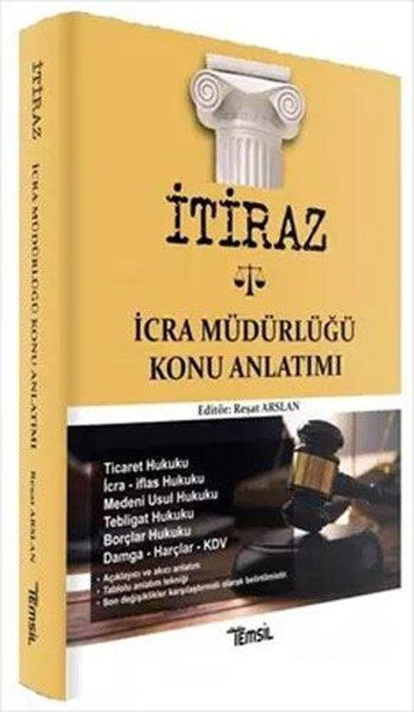İtiraz - İcra Müdürlüğü Konu Anlatımı - Temsil Kitap - Image 1