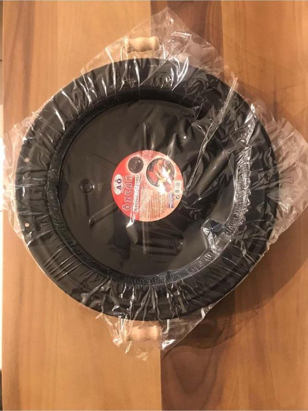 Doğuş Mutfak Ahşap Saplı Emaye Közmatik Közleme Tavası Közmatik - Image 1