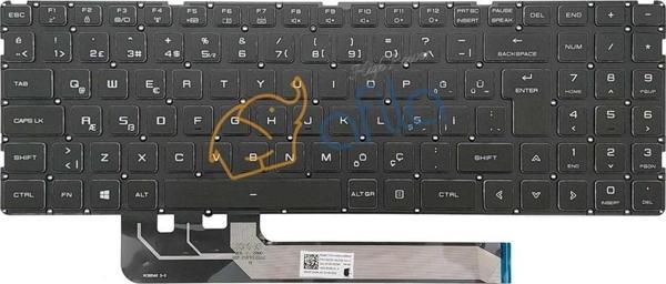 TFM17H36TQ98526 Notebook Klavyesi, Laptop Tuş Takımı (Siyah TR) - Non-Backlit / KL1072 - Image 1