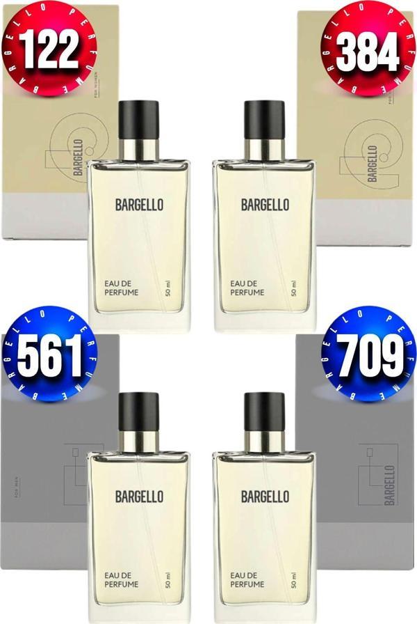 (122 Oriental + 384 Floral) Kadın Parfüm + (561 Fresh + 709 Oriental) Erkek Parfüm 50 Ml EDP - Image 1