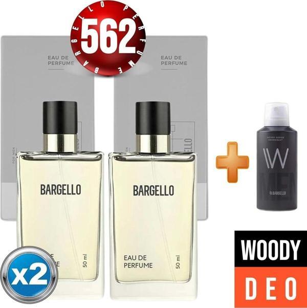 Parfüm 562x2(2adet) Woody Erkek 50 Ml + Woody Deodorant Erkek150 Ml - Image 1