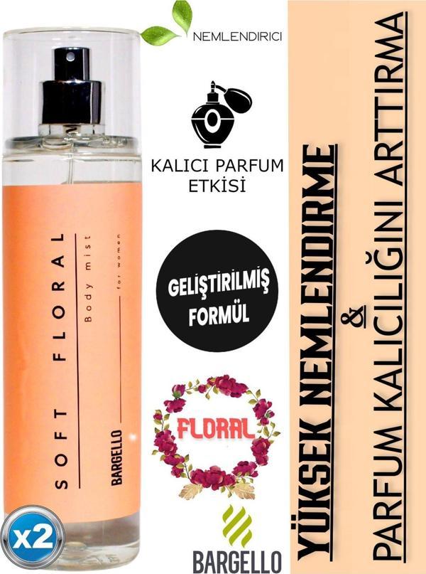 (2ADET) Yüksek Nemlendirici & Parfüm Kalıcılığı Arttırıcı Kadın Vücut Spreyi Floral 200 ml - Image 1