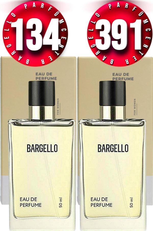 134 Kadın Parfüm Oriental 50 ML EDP + Bargello 391 Kadın Parfüm Floral 50 ML EDP - Image 1