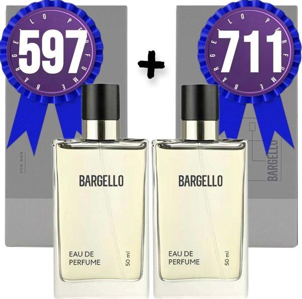 Parfüm 597 Erkek Woody 50 ML + 711 Erkek Fresh 50 ML EDP - Image 1