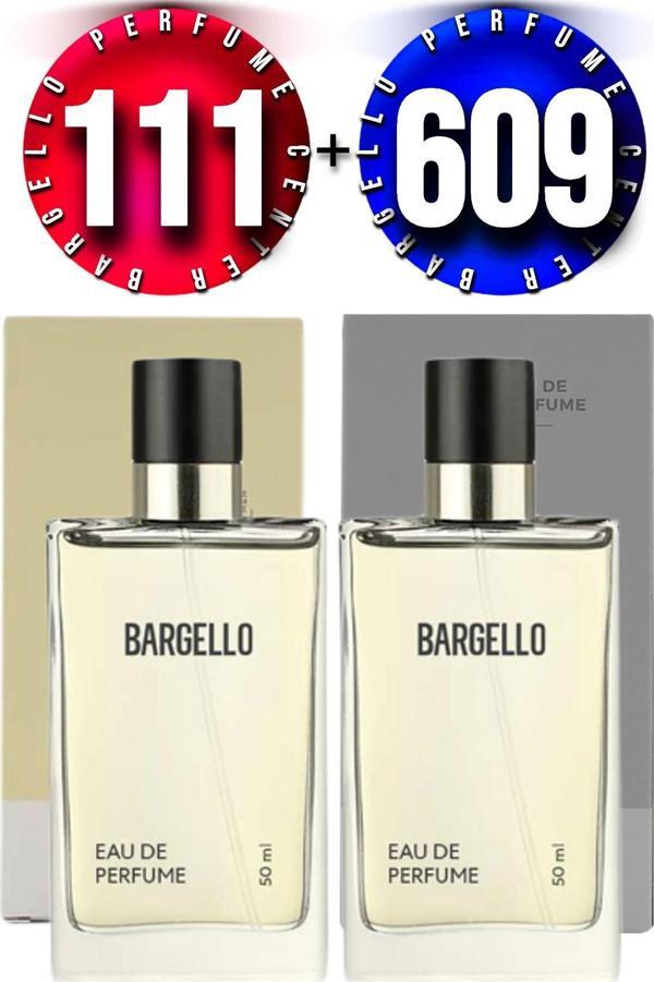111 Kadın Parfüm Floral 50 Ml Edp + 609 Erkek Parfüm Fresh 50 Ml Edp - Image 1