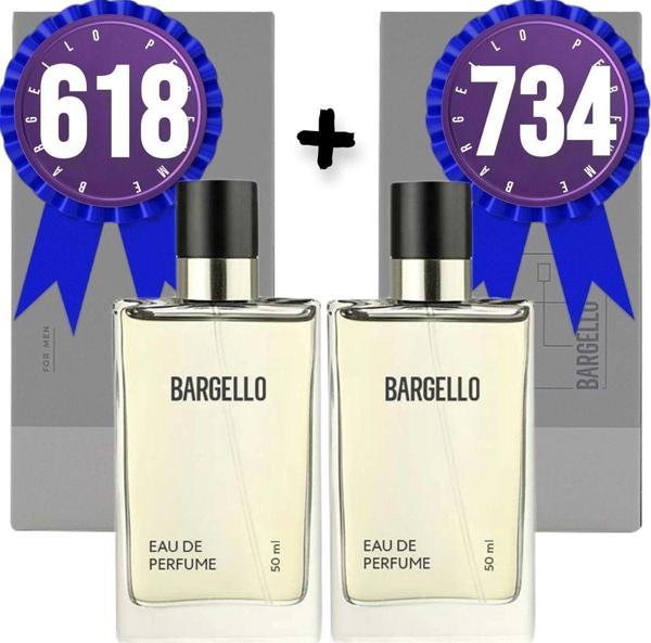 Parfüm 618 Erkek Oriental 50 ML + 734 Erkek Oriental 50 ML EDP - Image 1