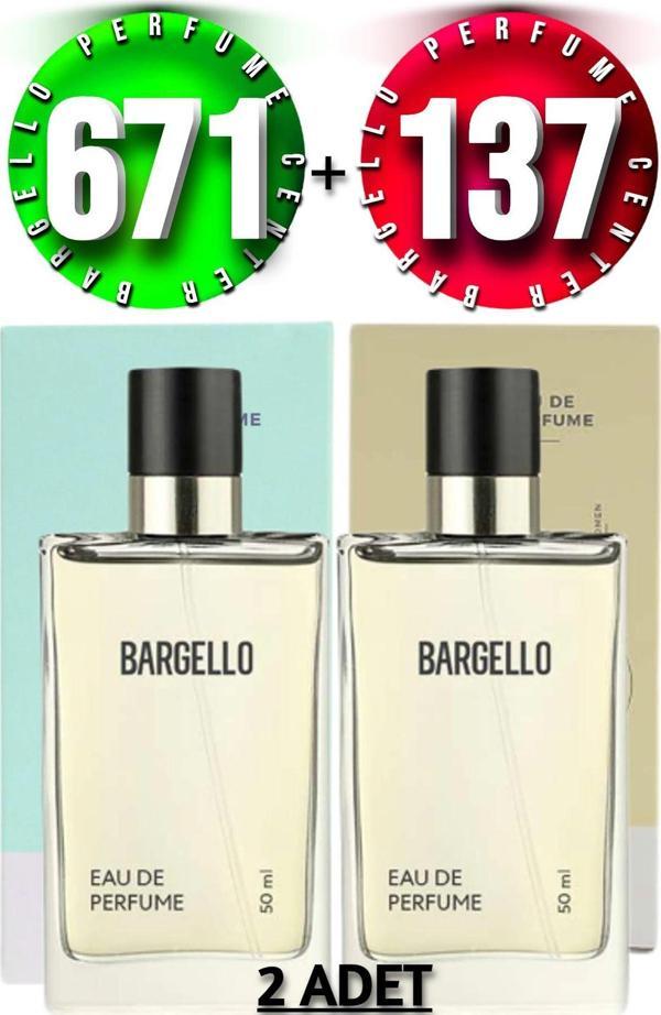 137 Kadın Parfüm Floral 50 Ml EDP + 671 Unisex Parfüm Woody 50 Ml EDP - Image 1