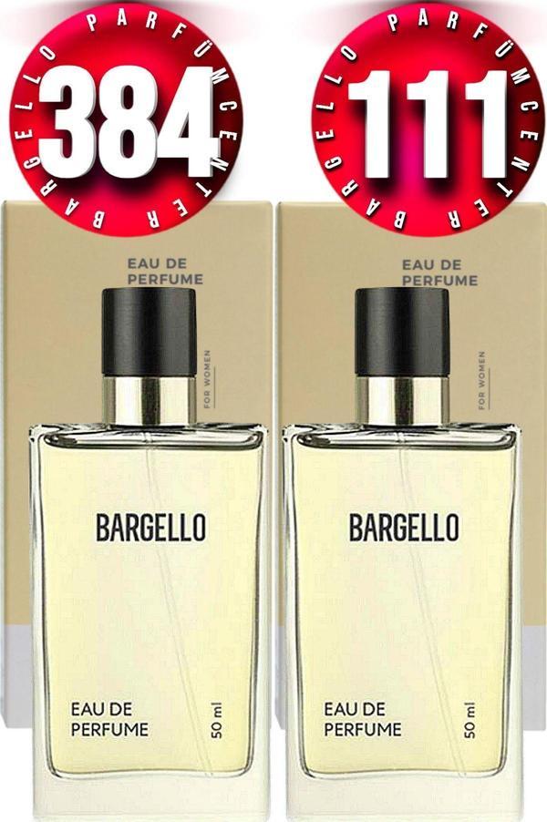 Parfüm 384 Kadın Parfüm Floral 50 Ml EDP + Bargello 111 Kadın Parfüm Floral 50 Ml EDP - Image 1