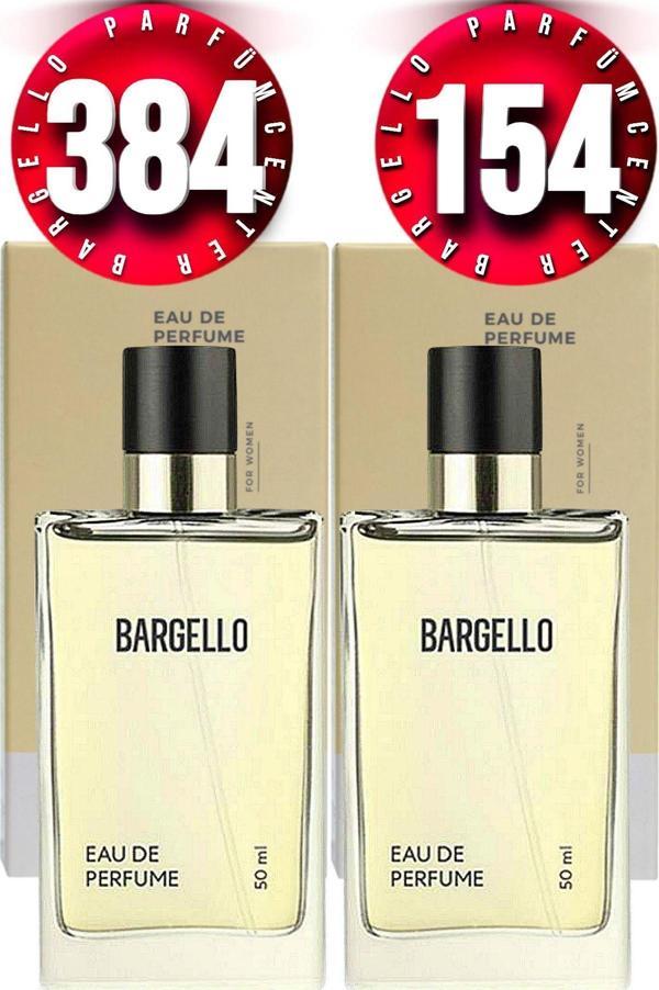 Parfüm 384 Kadın Parfüm Floral 50 Ml EDP + Bargello 154 Kadın Parfüm Floral 50 Ml EDP - Image 1