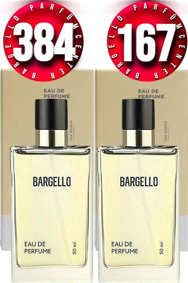 Parfüm 384 Kadın Parfüm Floral 50 Ml EDP + Bargello 167 Kadın Parfüm Floral 50 Ml EDP - Image 1