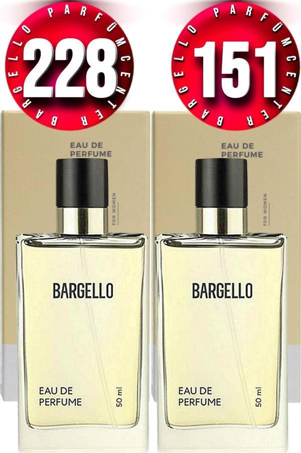 228 Kadın Parfüm Oriental 50 ML EDP + 151 Kadın Parfüm Floral 50 ML EDP - Image 1