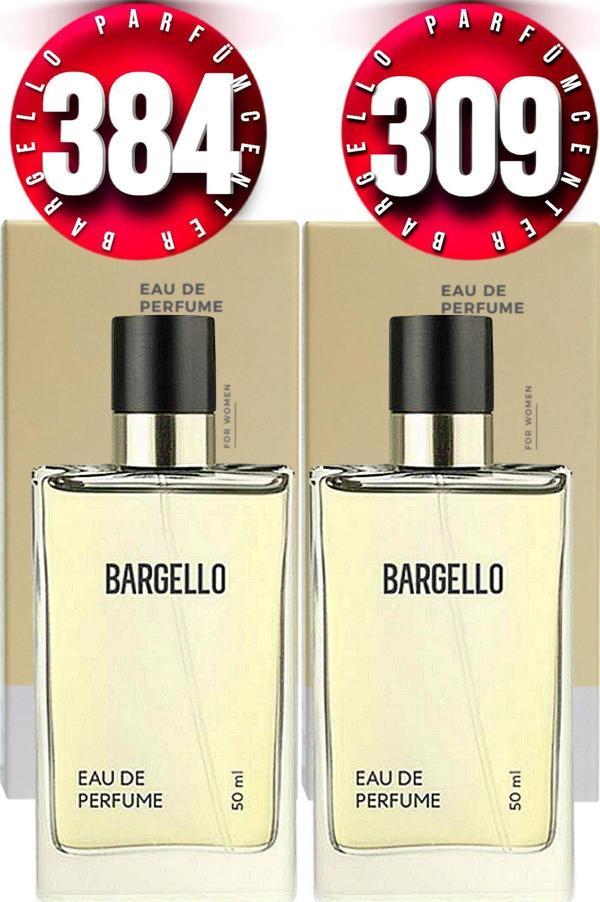 Parfüm 384 Kadın Parfüm Floral 50 Ml EDP + Bargello 309 Kadın Parfüm Floral 50 Ml EDP - Image 1