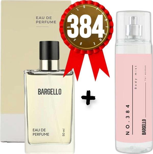 384 edp Kadın Parfüm Floral 50 ml + Bargello No : 384 Body Mist Oriental 210 Ml Edt - Image 1