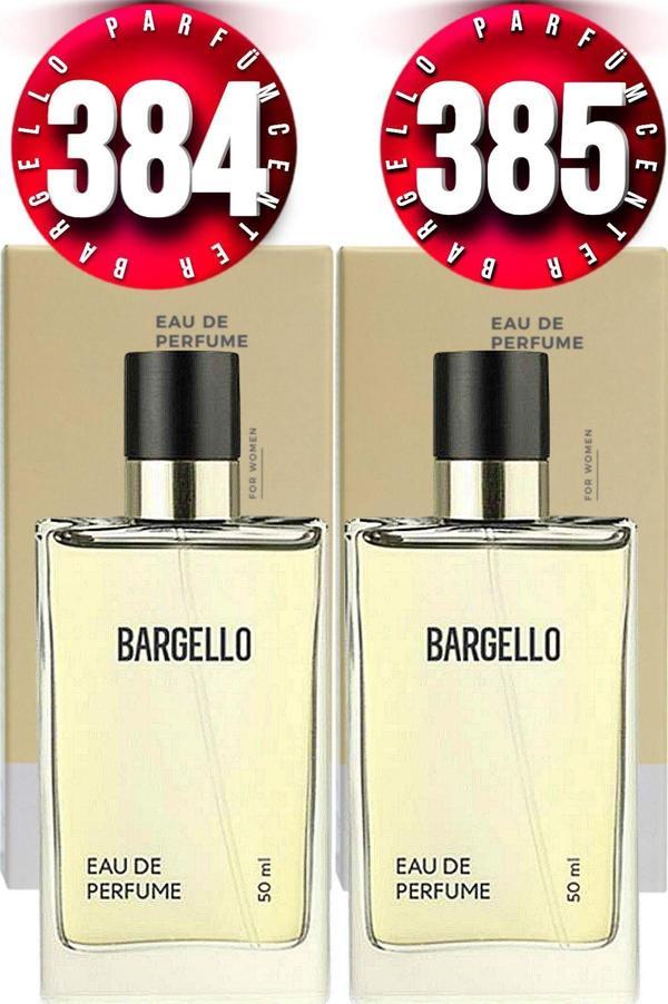 Parfüm 384 Kadın Parfüm Floral 50 Ml EDP + Bargello 385 Kadın Parfüm Fresh 50 Ml EDP - Image 1