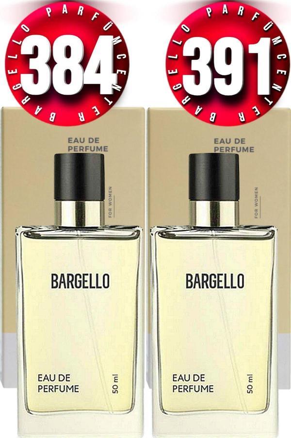 Parfüm 384 Kadın Parfüm Floral 50 Ml EDP + Bargello 391 Kadın Parfüm Floral 50 Ml EDP - Image 1