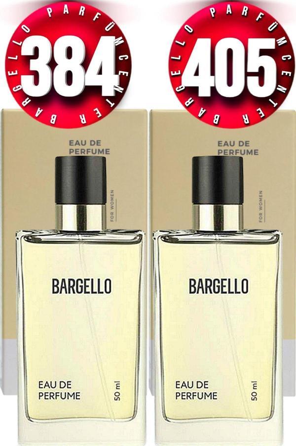 Parfüm 384 Kadın Parfüm Floral 50 Ml EDP + Bargello 405 Kadın Parfüm Floral 50 Ml EDP - Image 1