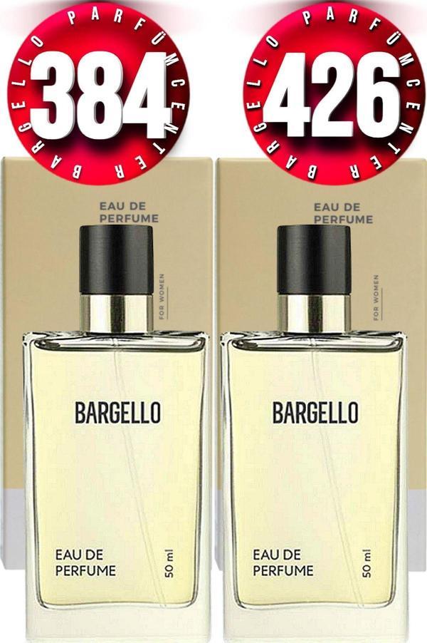 Parfüm 384 Kadın Parfüm Floral 50 Ml EDP + Bargello 426 Kadın Parfüm Fresh 50 Ml EDP - Image 1