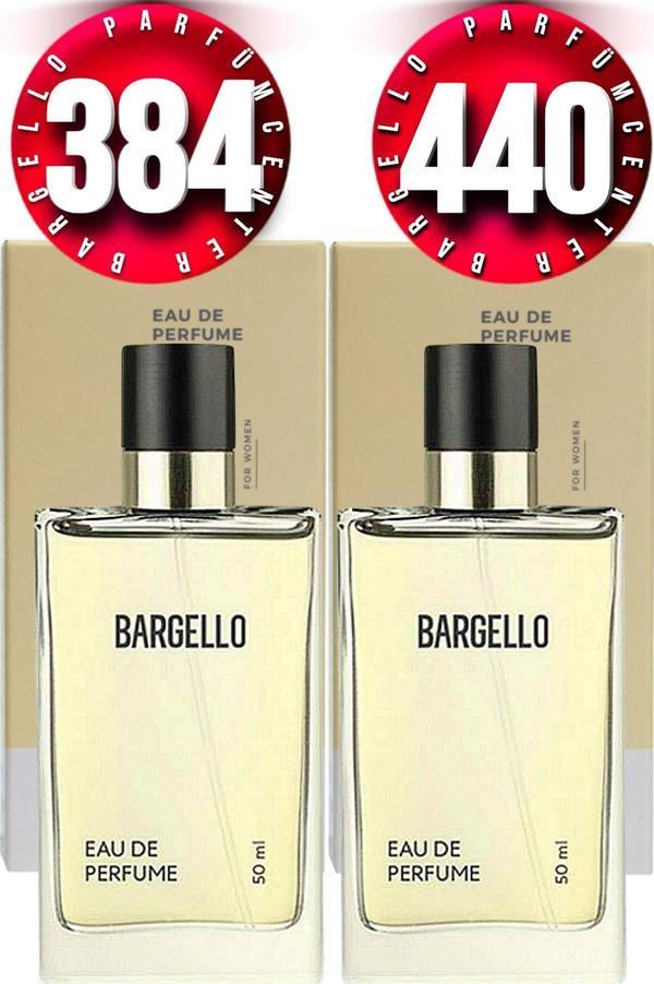 Parfüm 384 Kadın Parfüm Floral 50 Ml EDP + Bargello 440 Kadın Parfüm Floral 50 Ml EDP - Image 1