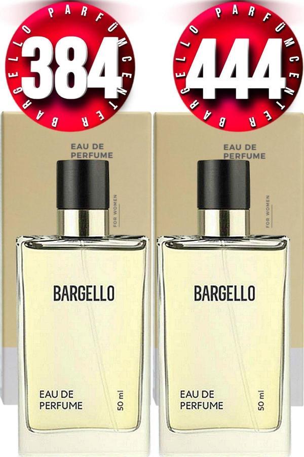 Parfüm 384 Kadın Parfüm Floral 50 Ml EDP + Bargello 444 Kadın Parfüm Oriental 50 Ml EDP - Image 1