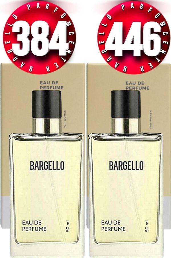 Parfüm 384 Kadın Parfüm Floral 50 Ml EDP + Bargello 446 Kadın Parfüm Floral 50 Ml EDP - Image 1