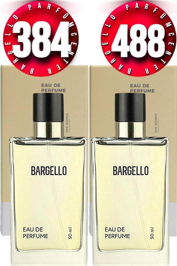 Parfüm 384 Kadın Parfüm Floral 50 Ml EDP + Bargello 488 Kadın Parfüm Oriental 50 Ml EDP - Image 1