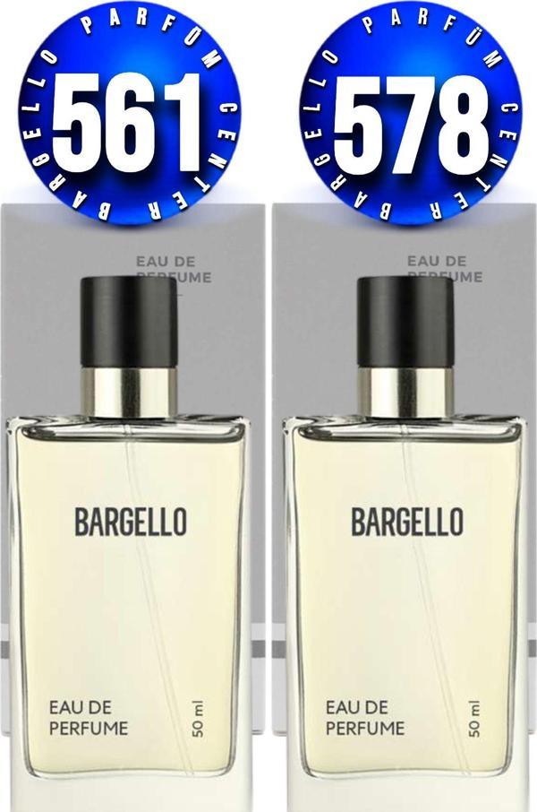 561 Erkek Parfüm Fresh 50 Ml EDP + Bargello 578 Erkek Parfüm Woody 50 Ml EDP - Image 1