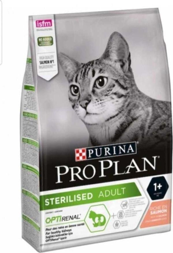 Sterilised Somonlu Kısır Kedi Maması 3kg - Image 1
