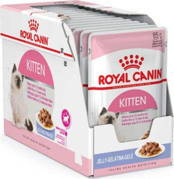 Jelly Kitten Instinctive Yaş Yavru Kedi Maması 85 Gr-(12 Adetx85 Gr) - Image 1
