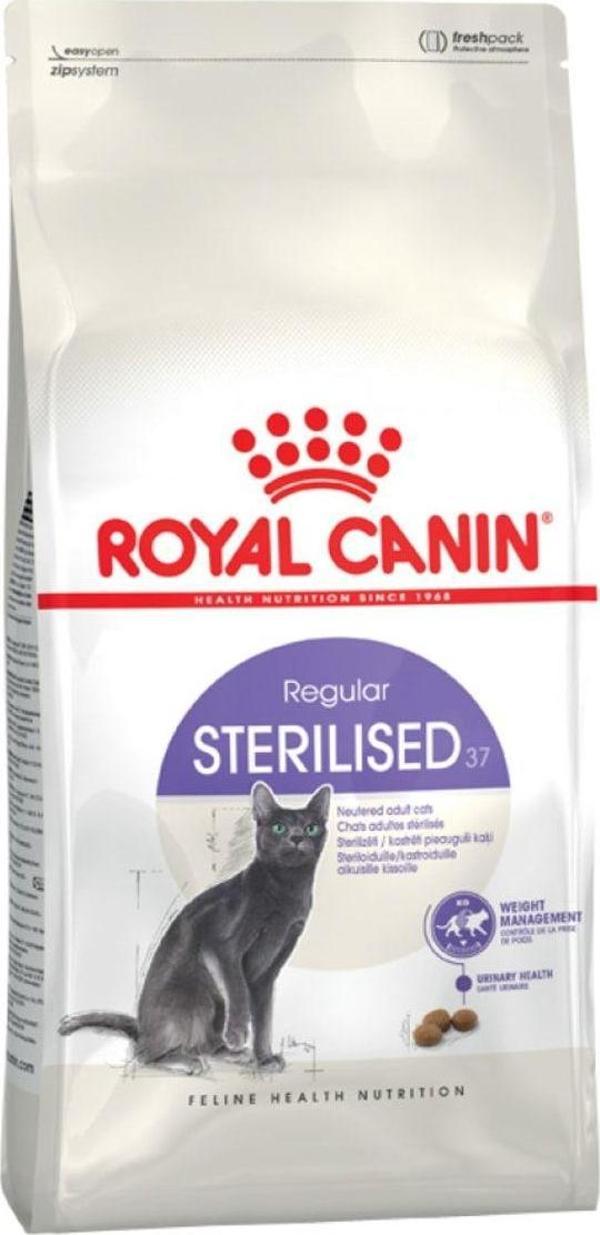 Sterilised 37 Kısırlaştırılmış Kedi Maması 15kg - Image 1