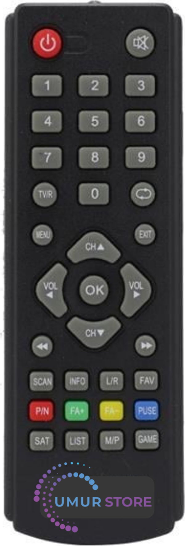 Yumatu Multibox Mini Uydu Alıcısı Kumandası - Image 1