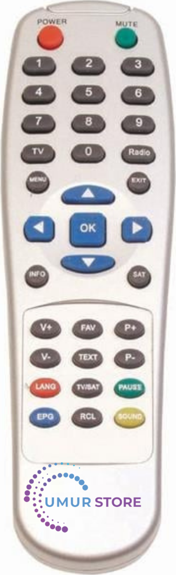 Botech 6400 CI — CA-9000 FTA Uydu Alıcı Kumandası - Image 1