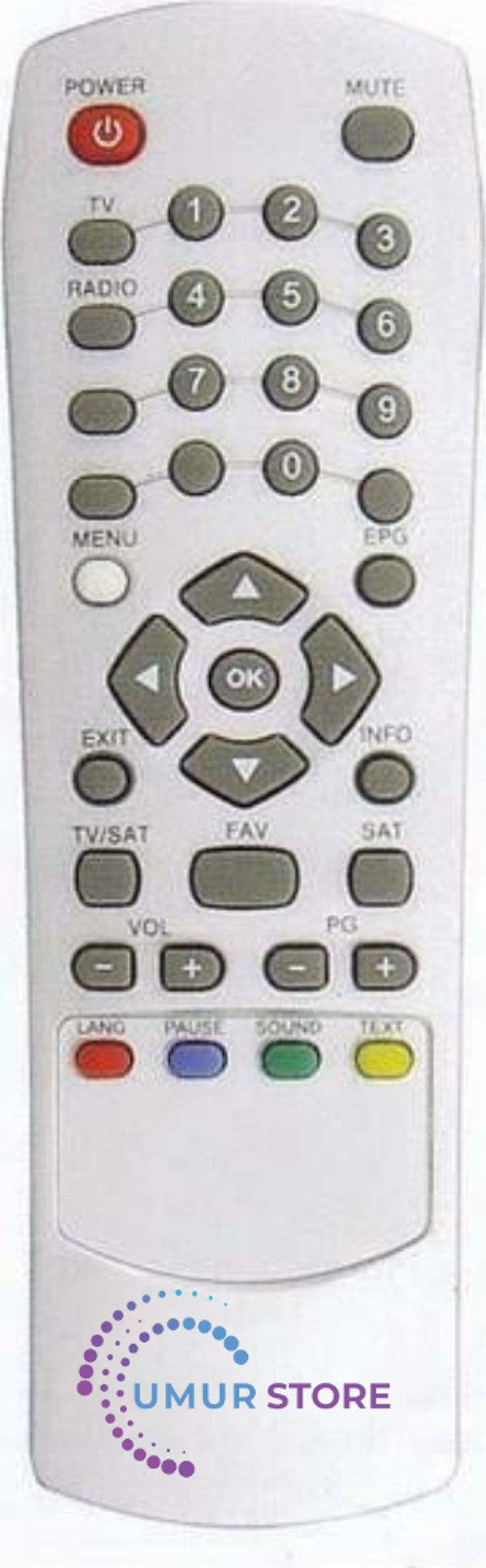 Botech 9500 Uydu Alıcı Kumandası - Image 1