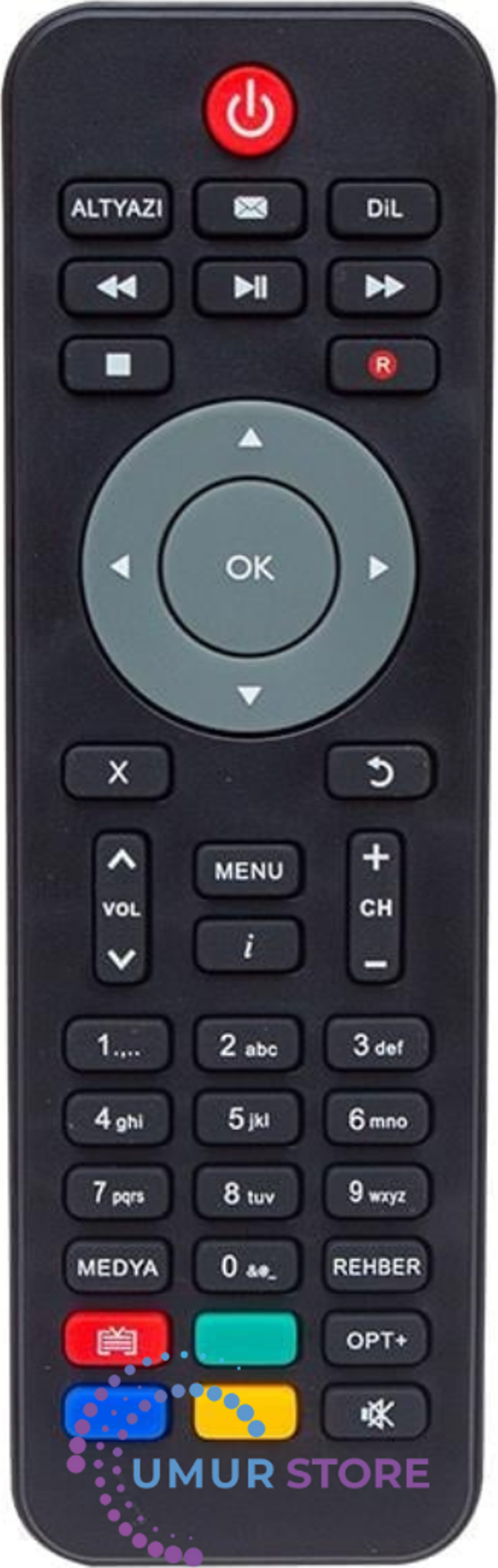 Humax HD Uydu Alıcı Kumandası - Image 1