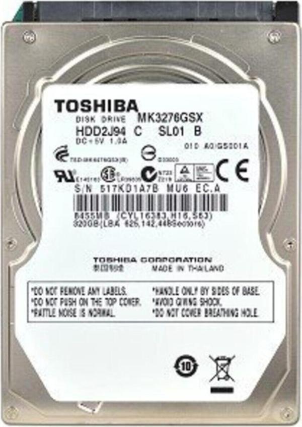 Toshıba Mk3265Gsx 320 Gb Hdd - Image 1