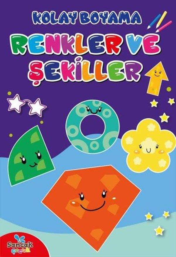 Kolay Boyama - Renkler ve Şekiller - Sancak Çocuk - Image 1