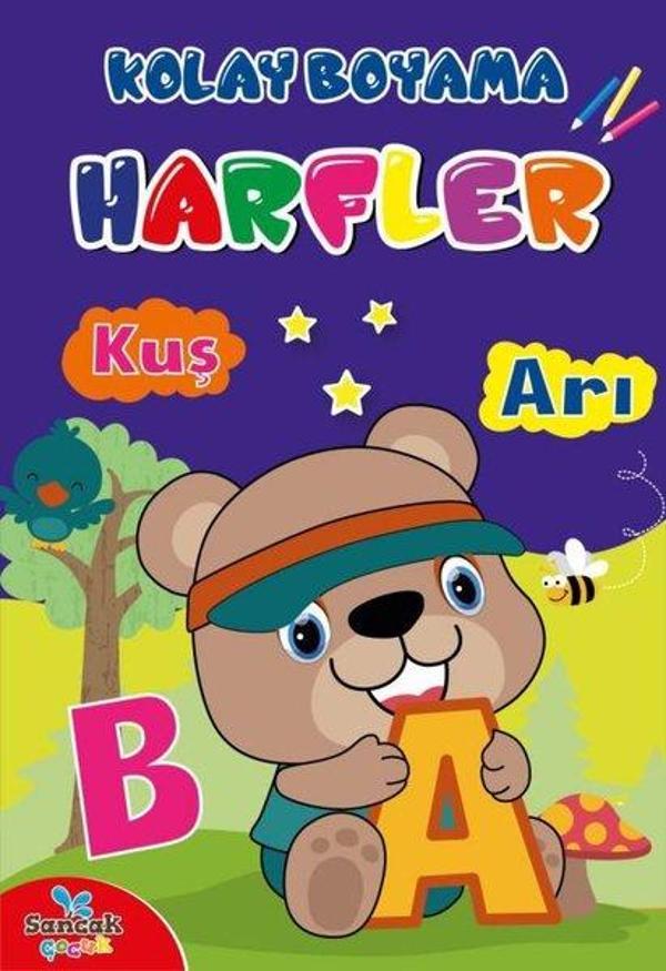 Kolay Boyama - Harfler - Sancak Çocuk - Image 1