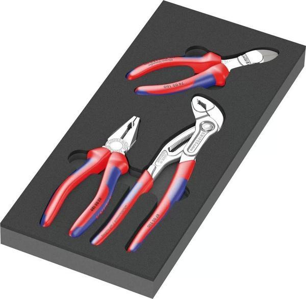 Wera 9780 Özel Kesim Süngerli KNIPEX Pense Set 1 - Image 1