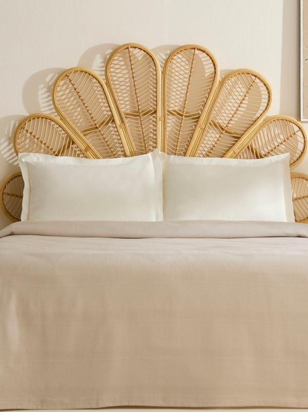 Karaca Home Rosy Çift Kişilik Tek Pike Bej - Image 1