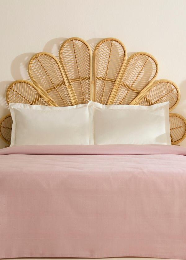 Karaca Home Rosy Tek Kişilik Tek Pike Pudra - Image 1