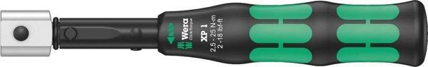 Wera Click-Torque XP 1 Değişken Geçmeli Uçlu Önayarlı Tork Anahtarı, 2,5-25 Nm, 2,5 Nm, 9x12 x 2.5 N - Image 1